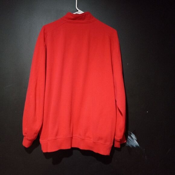 Vintage Georgia Bulldogs Nike Half-Zip Pullover Jacket - Red - Picture 7 of 7